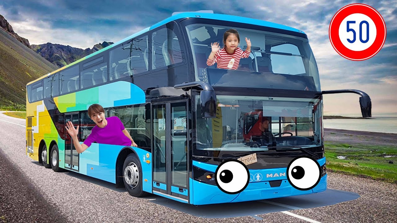 2층버스를 타러갔어요!! 서은이의 타요와 함께 이층버스 타기 영어노래 동요 Double-Decker Bus Tayo Wheels on the Bus Nursery Rhymes