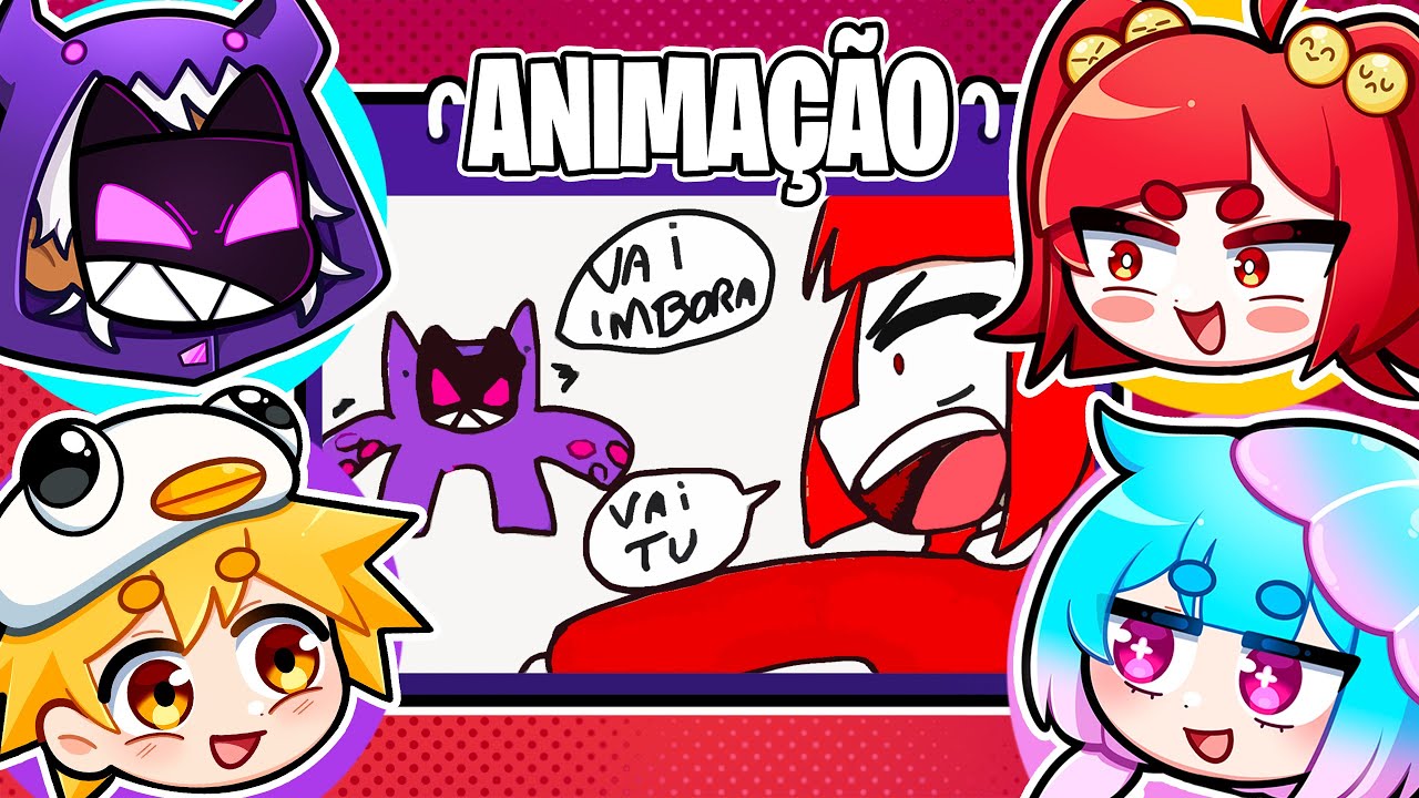 ANIMAÇÃO da Turma da Batatinha no Gartic Phone