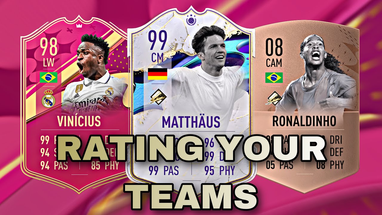 I RATE YOUR TEAMS! ENDGAME EDITION! FIFA 23
