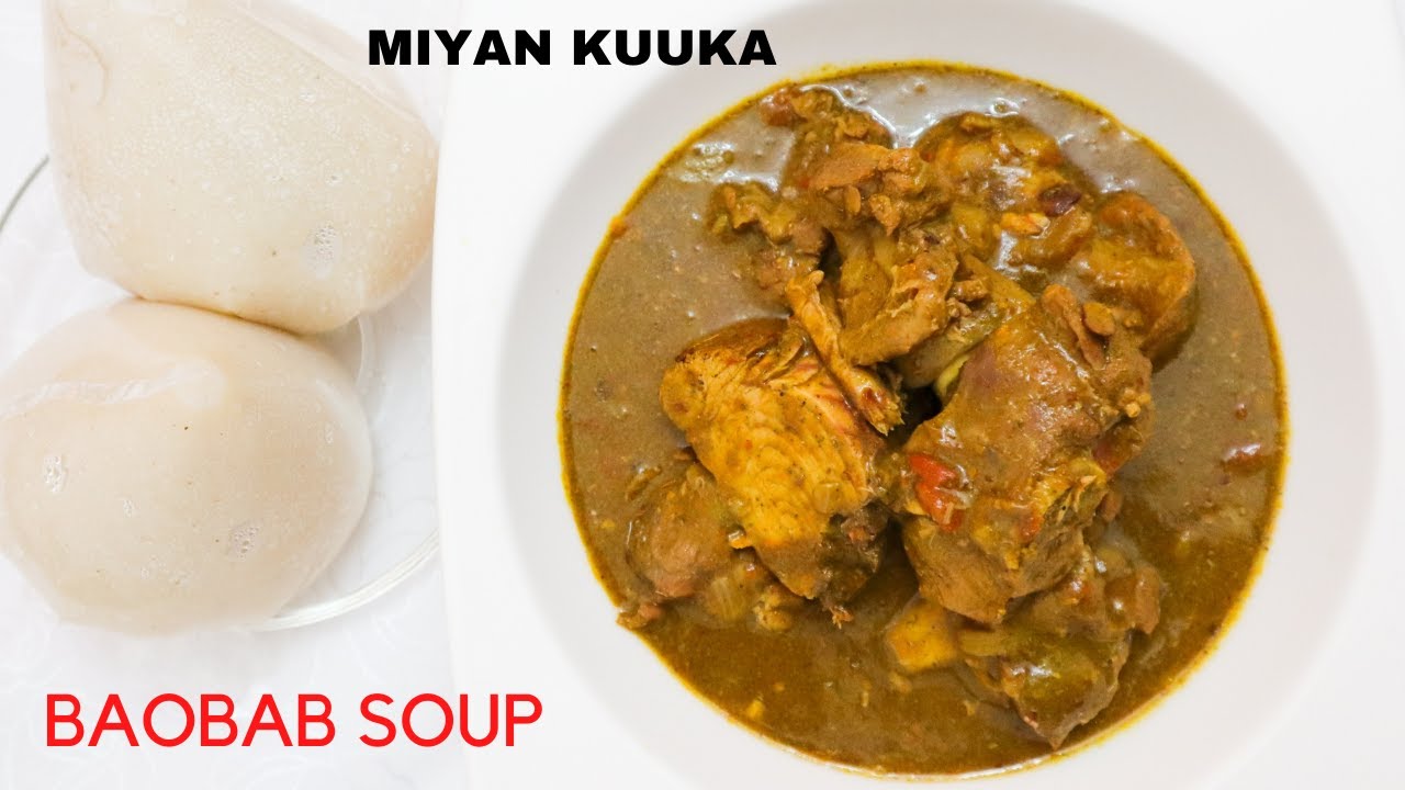 How to make original miyan kuuka (baobab soup)