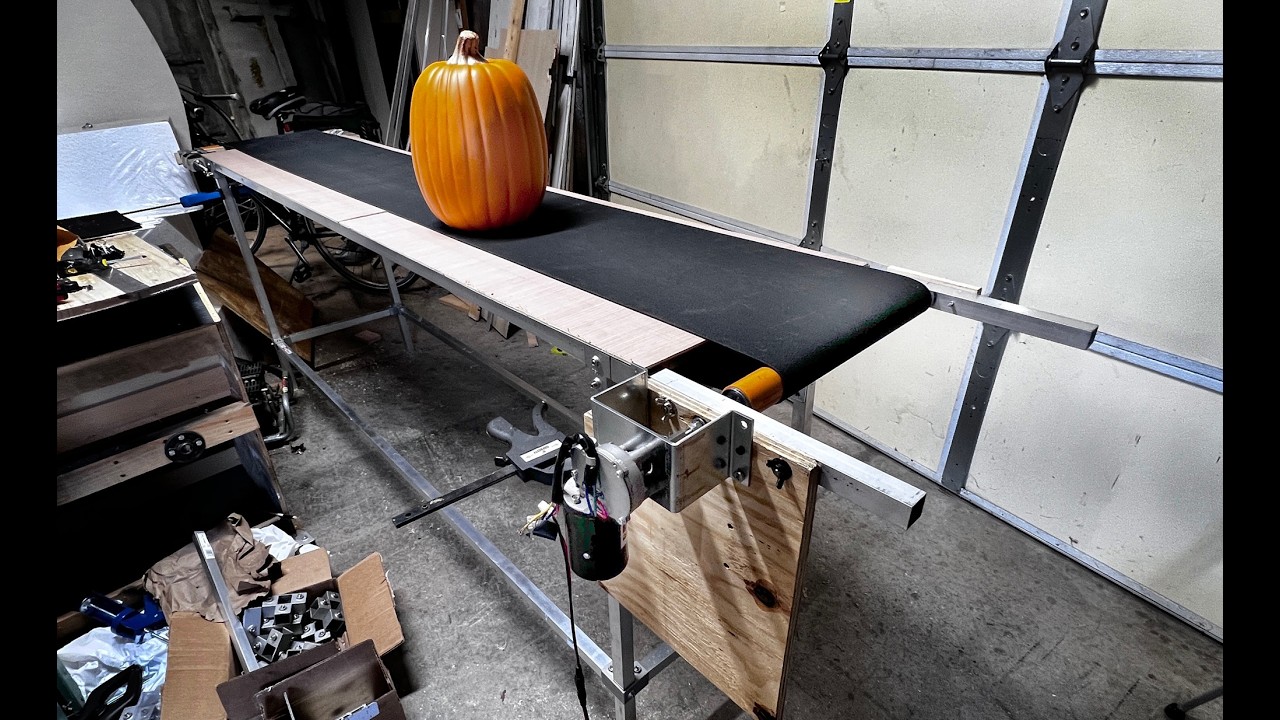 Halloween Pumpkin Carve-O-Matic Conveyor, Part 1