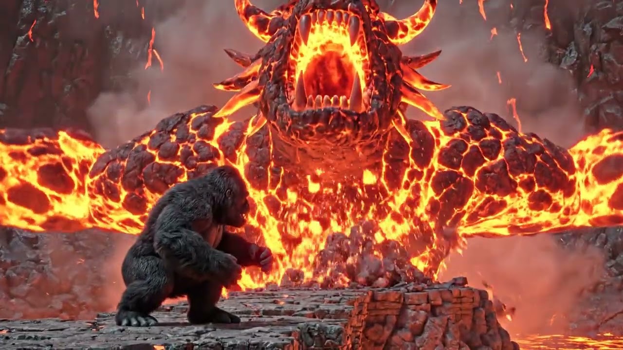 KingKong🦍🦁🐶Kong VS Godzilla