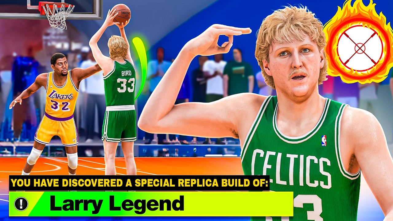 This LARRY BIRD BUILD is LETHAL SCORER in RANDOM REC on NBA 2K25!