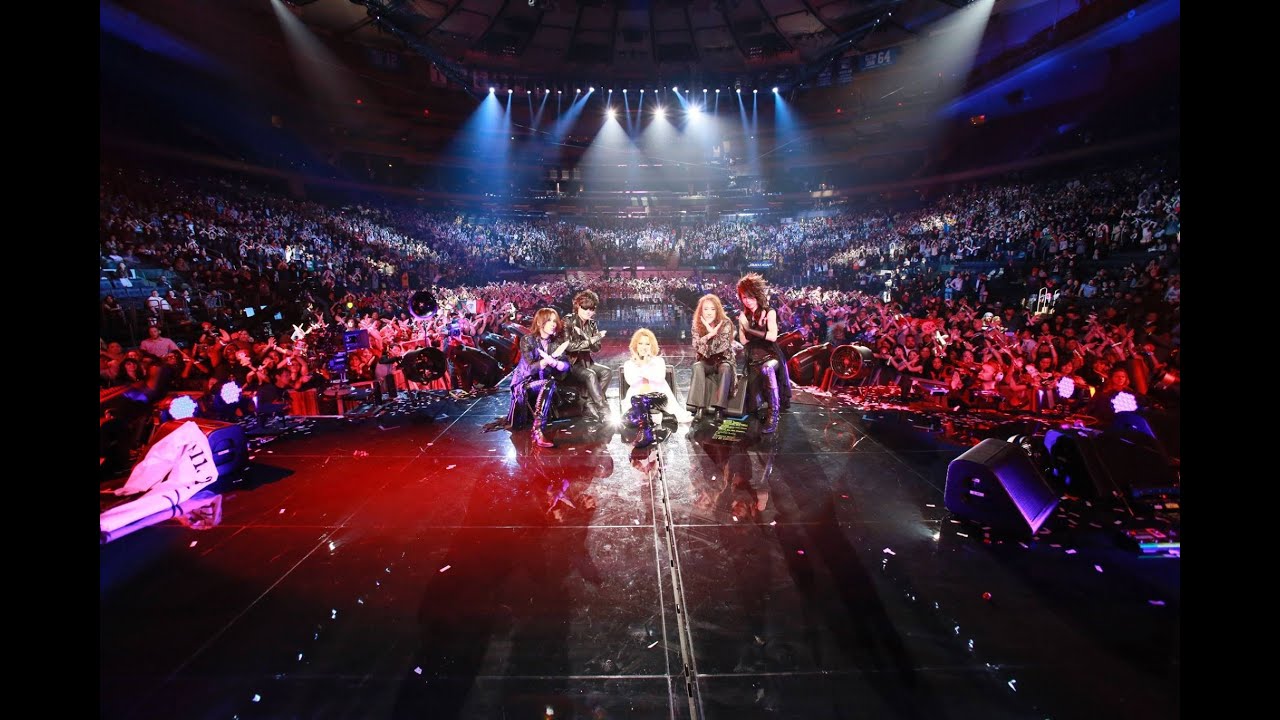 X Japan concert at Madison Square Garden