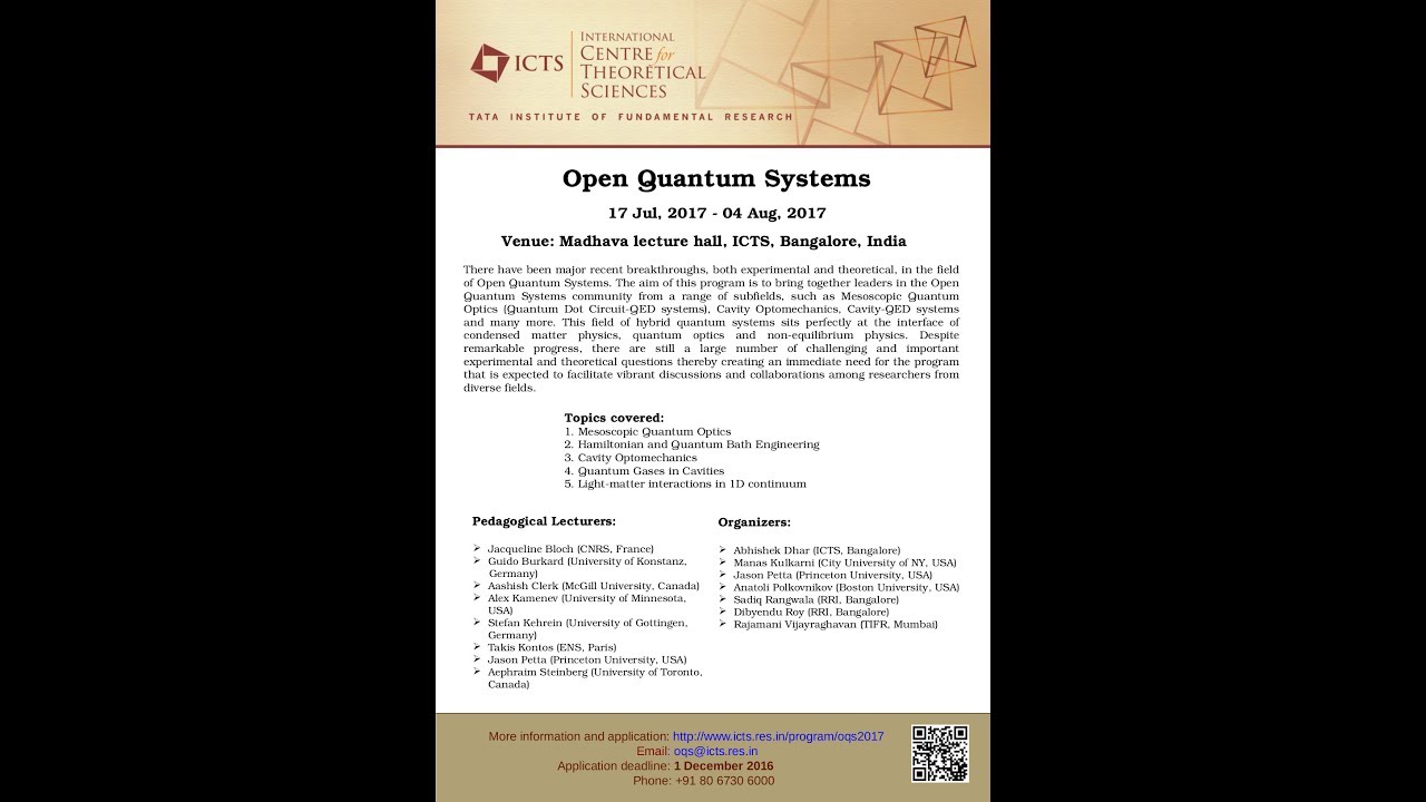 Quantum Many-Body Physics with Multimode Cavity QED by Jonathan Keeling
