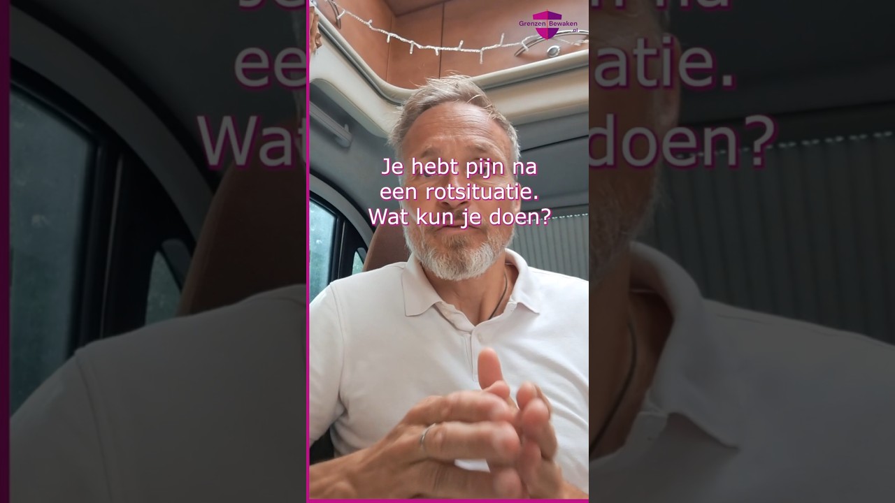 Je hebt pijn na een rot situatie.  Wat kun je doen?#relaties #persoonlijkeontwikkeling #communicatie