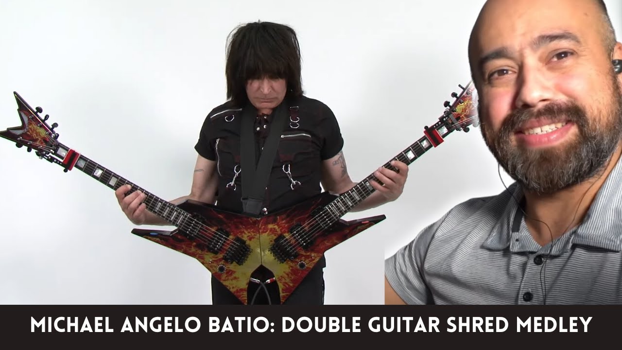 Classical Guitarist Reacts to Michael Angelo Batio&rsquo;s INSANE Double Guitar Shred!
