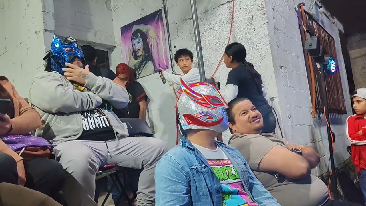 Lucha Semifinal LWE Zona de Guerra Impacto, Tormenta NEGRA Jr, Valak vs Thyrus, Drakul, Rey Persa