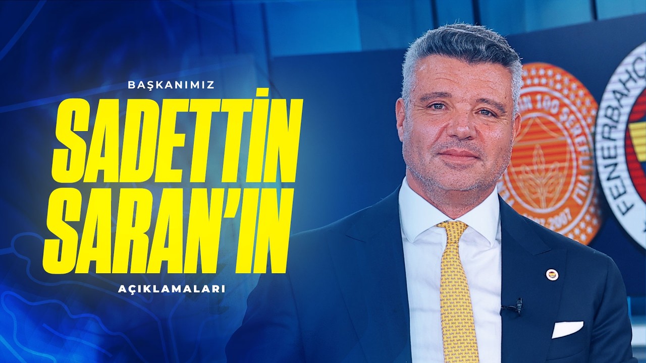 Başkanımız Sadettin Saran Gündeme Dair Açıklamalarda Bulunuyor