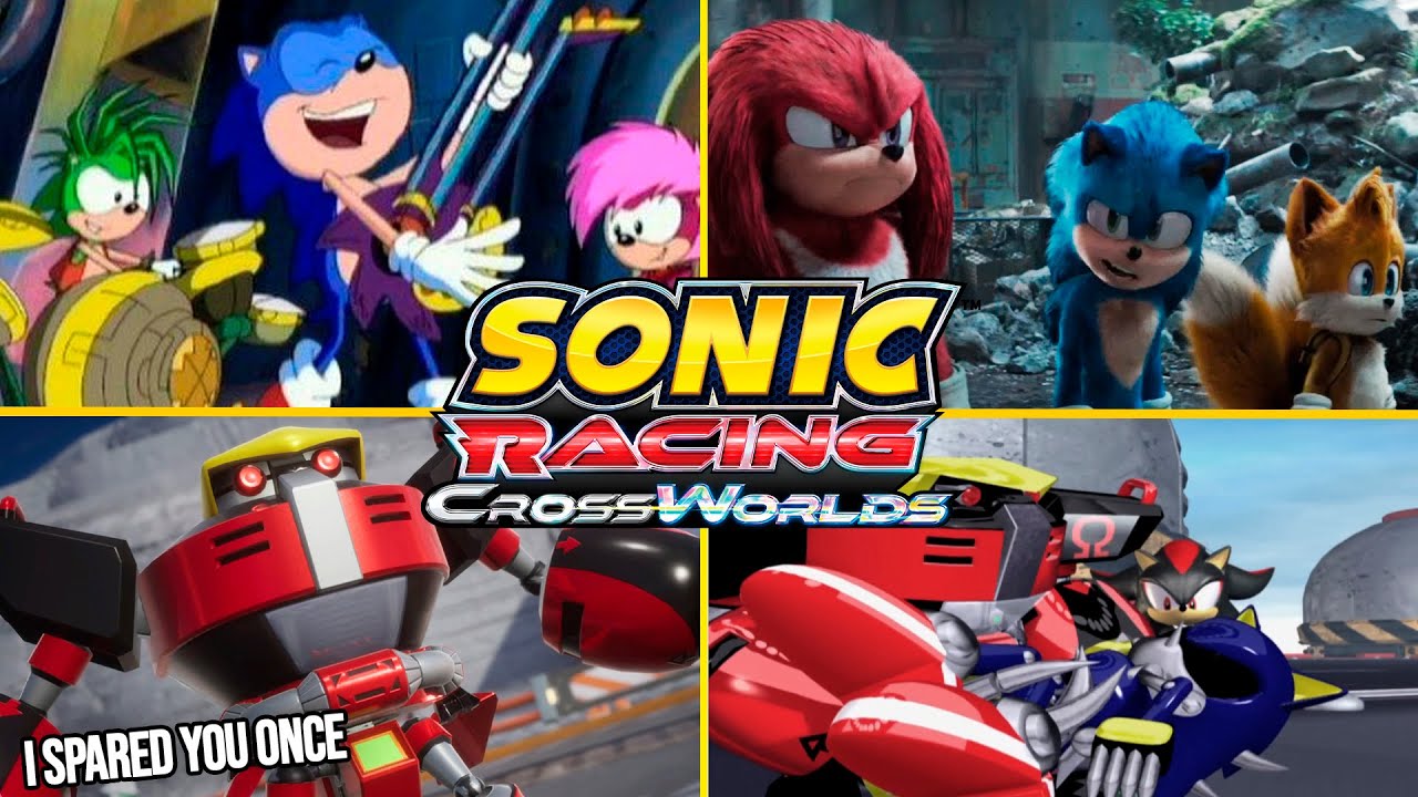 Каждая отсылка к истории в Sonic Racing Crossworlds | 4K