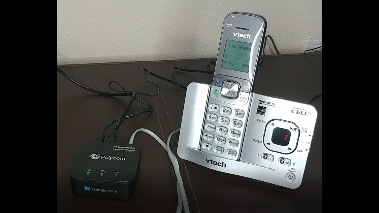 Установите OBi200 с Google Voice, чтобы получить бесплатный домашний телефон