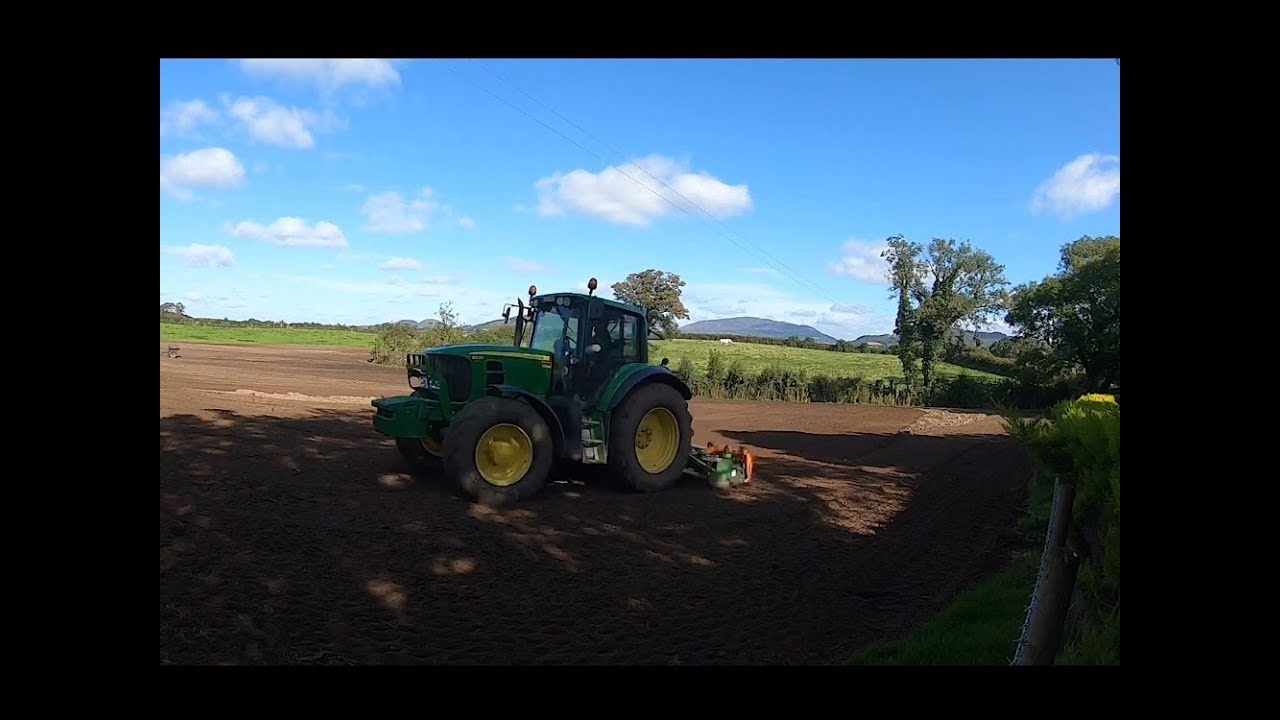 RESEED... POWER HARROWING, LAND LEVELING AND STONES