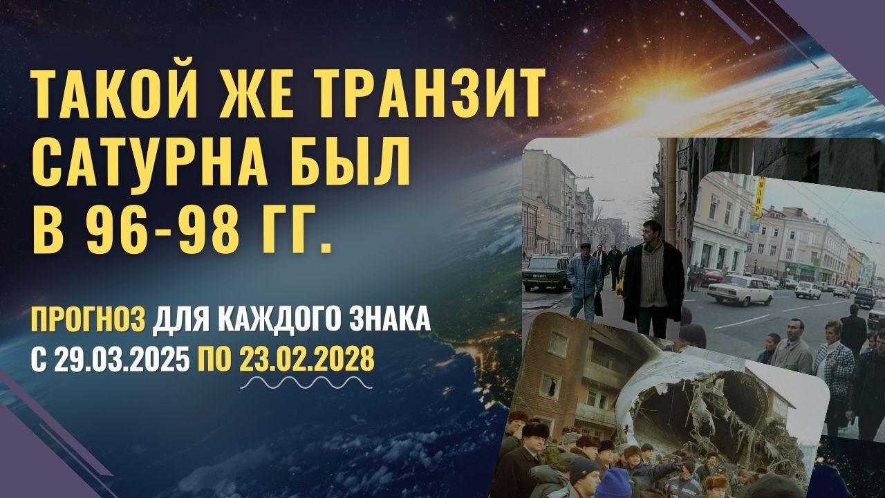Три года непростых уроков | Джйотиш | Транзит Сатурна в Рыбах 2025-2028 | Прогноз всем знакам