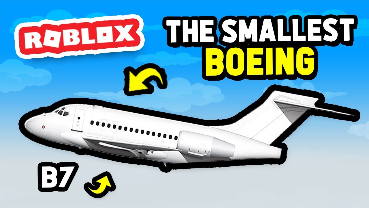 Worlds SMALLEST BOEING Plane in Cabin Crew Simulator (Roblox)