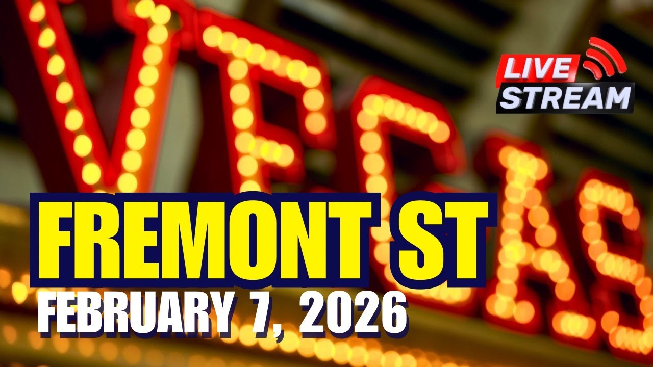 FREMONT STREET EXPERIENCE on a SATURDAY NIGHT! 2026 Right NOW!