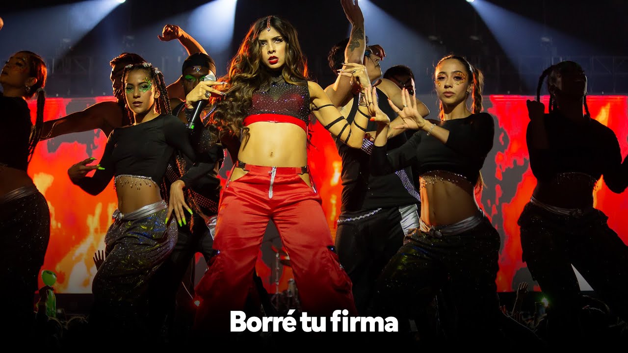 Borré Tu Firma - versión Sky (En Vivo) | La Reina del Flow 3 - Concierto Oficial