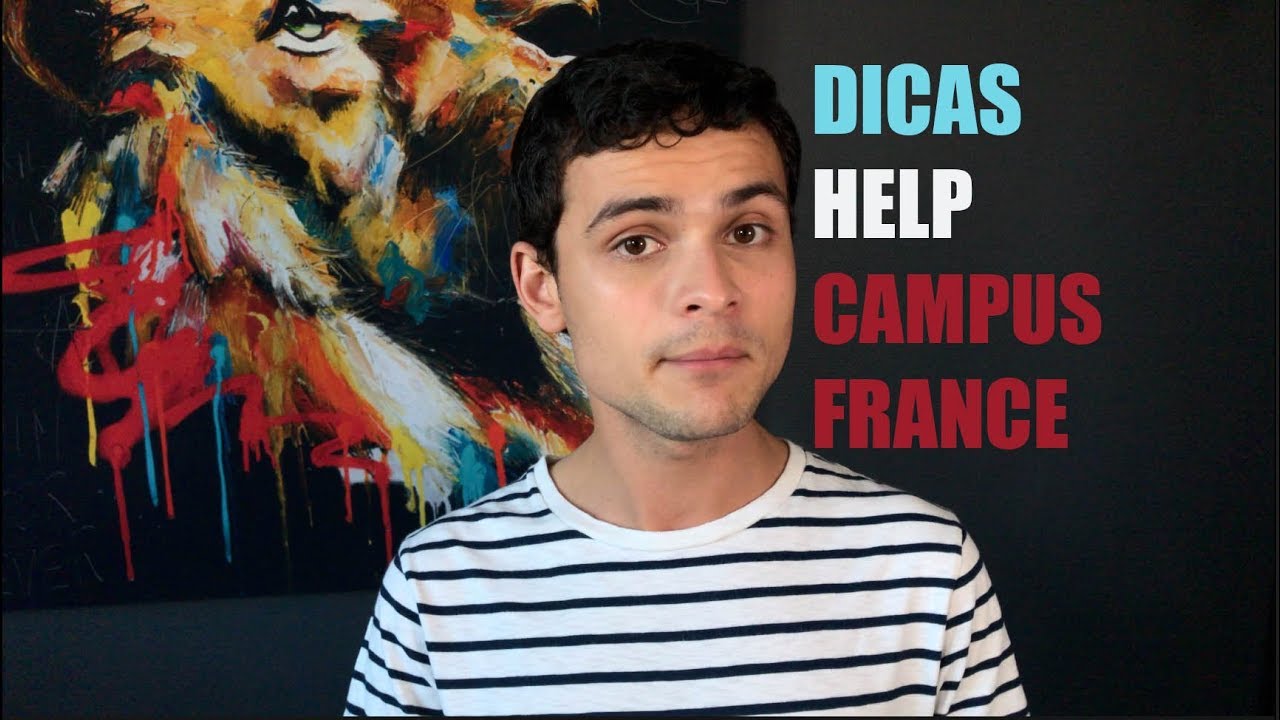 COMO SE INSCREVER EM UMA UNIVERSIDADE FRANCESA+CAMPUS FRANCE+AJUDAS DE CUSTO