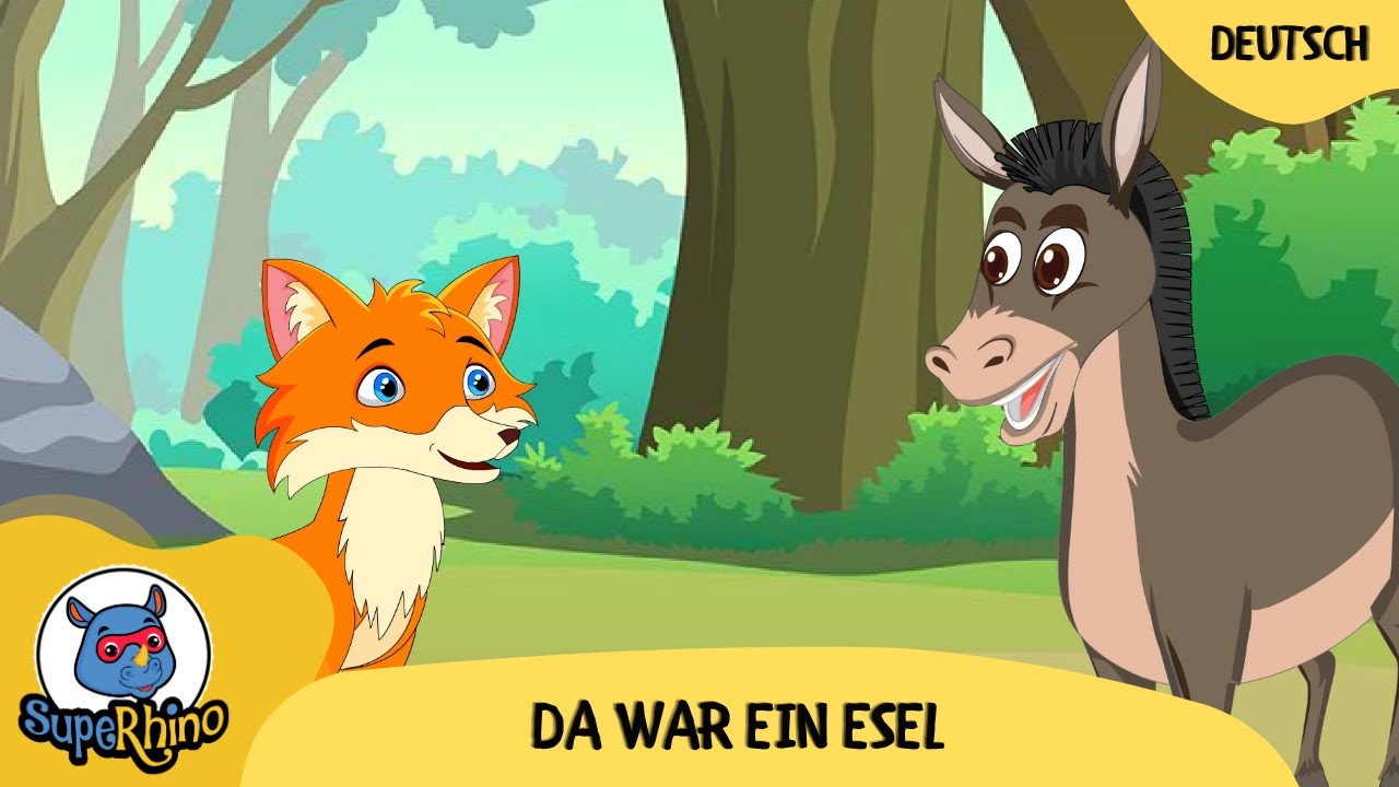 Da War Ein Esel | Kinderlieder | SupeRhino