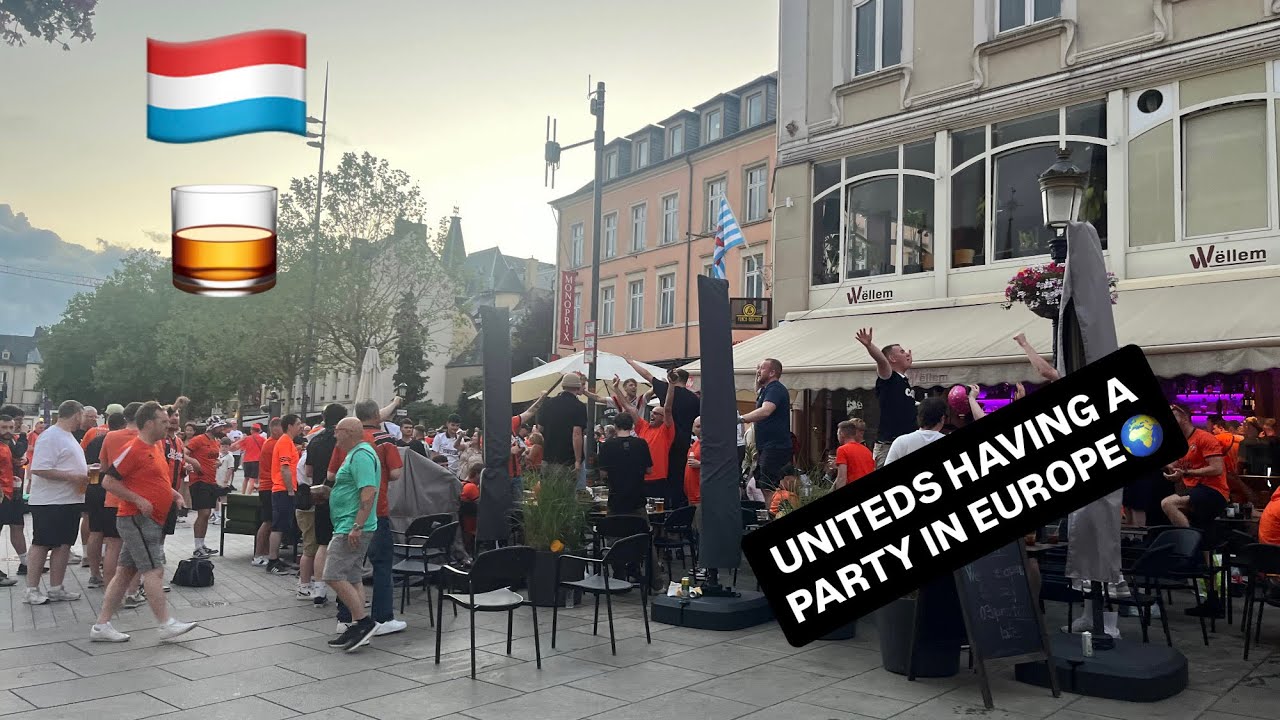 European Traveling & Partying with Dundee United 🌍🎉📹