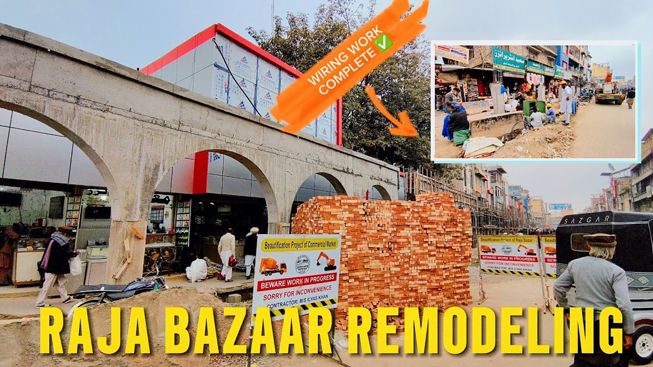 Raja Bazaar Rawalpindi | Wiring Work Complete ✅ | Latest Update | Construction Updates 