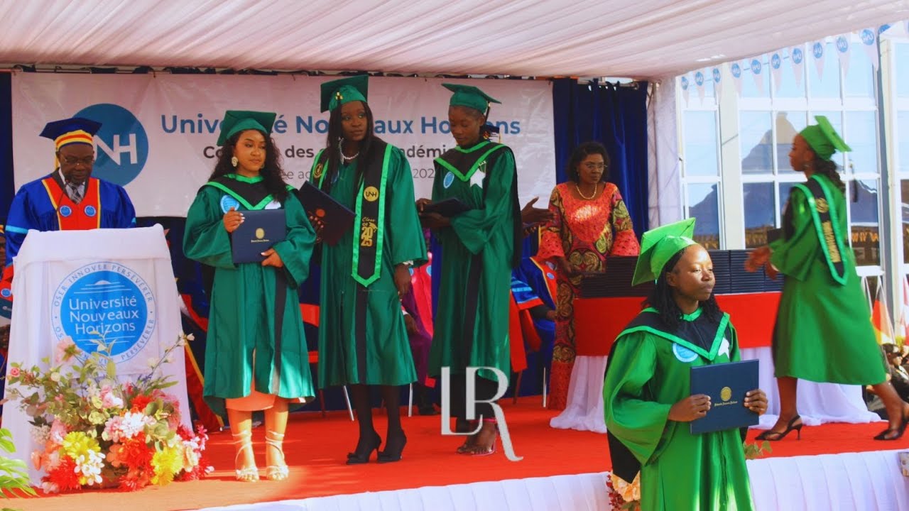 Université  Nouveaux Horizons : 7ᵉ cérémonie de collation des grades à #lubumbashi 