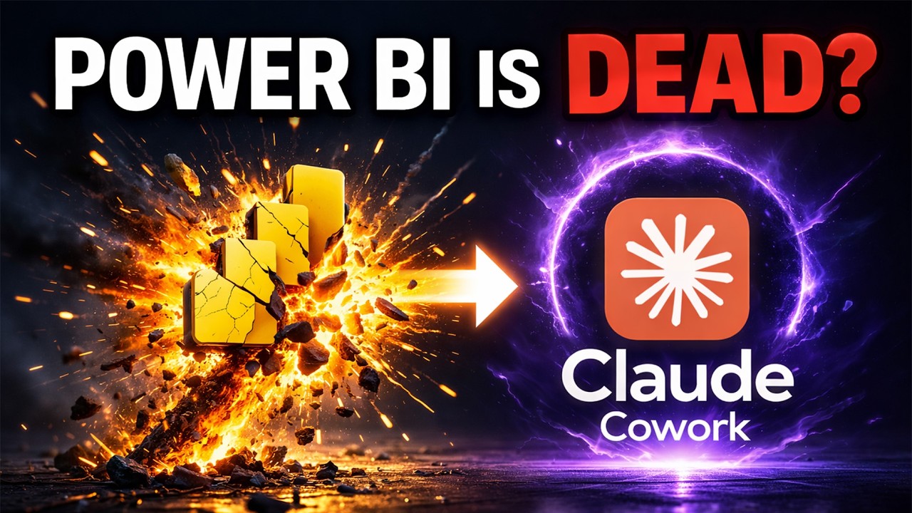 Crazy Power BI Alternative! Build Interactive Dashboards with Claude Cowork&rsquo;s Data Plugin