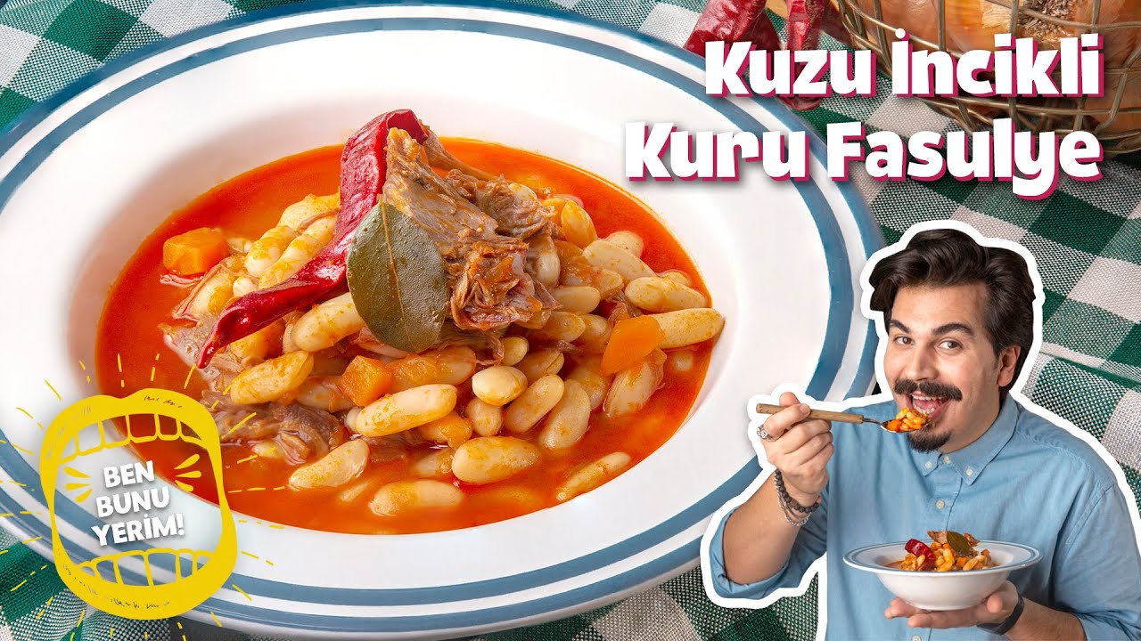 Lokum Gibi Kuzu İncikli Kuru Fasulye Tarifi | #BenBunuYerim 48