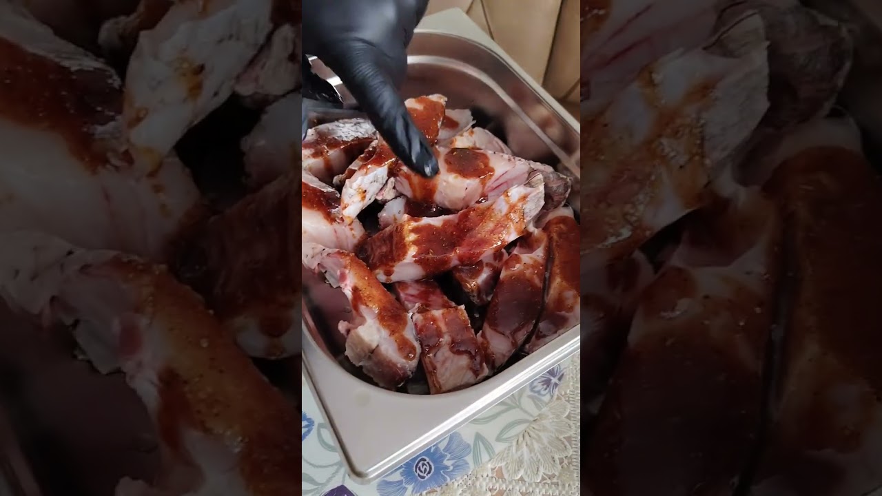 Шашлык из Толстолобика 