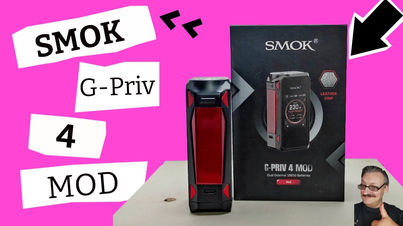 Smok G-Priv 4 Mod mit Touchdisplay und 230 Watt