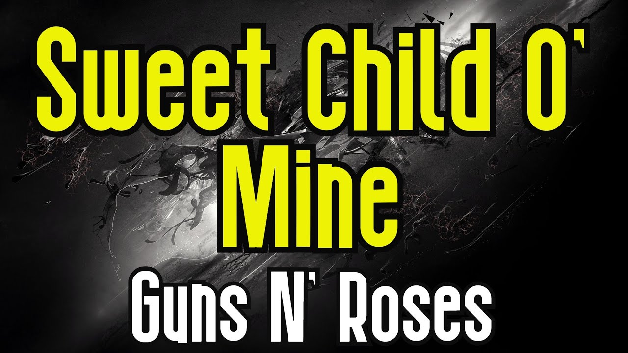 Sweet Child O' Mine (KARAOKE) | Guns N' Roses