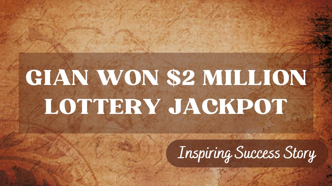 Gian Manifested $2 MILLION Lottery Jackpot Win - Law of Attraction Success Story