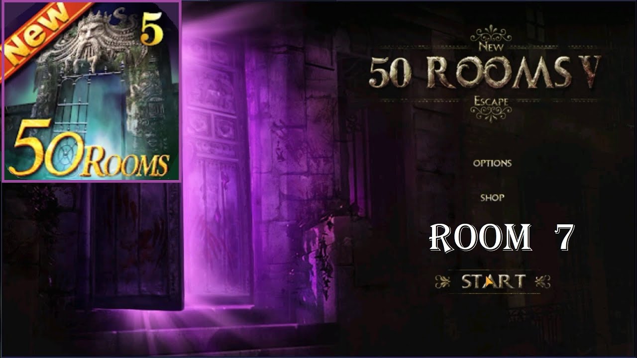 New 50 Rooms Escape V level 7 walkthrough.