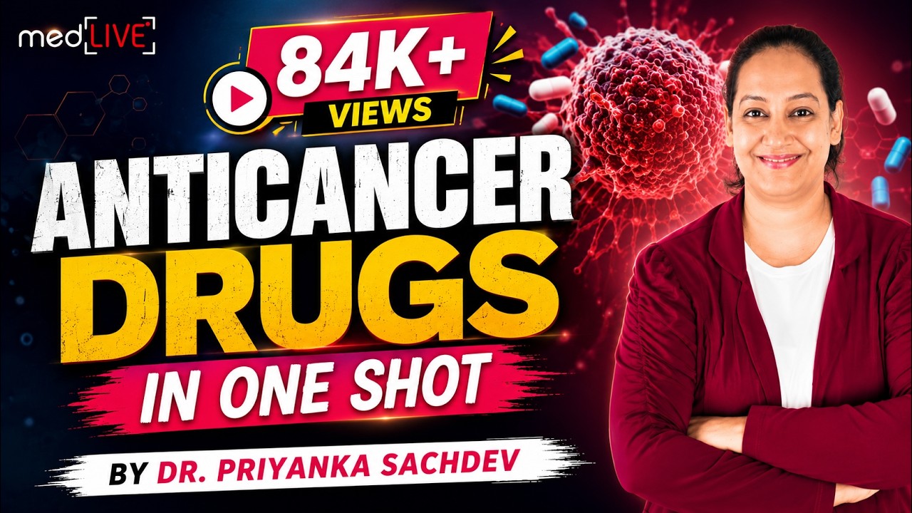 Anticancer Drugs: Classification, Mechanisms & Toxicity - Simplified for MBBS!