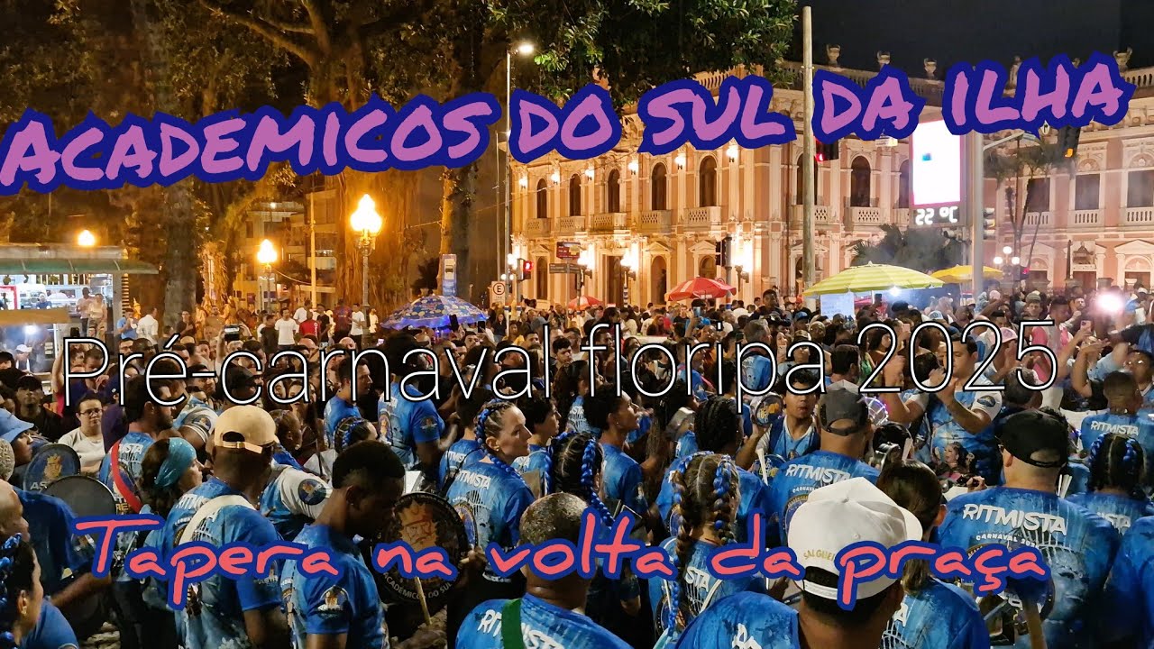 Academicos do sul da ilha. volta da praça xv : Florianópolis 11/01/25