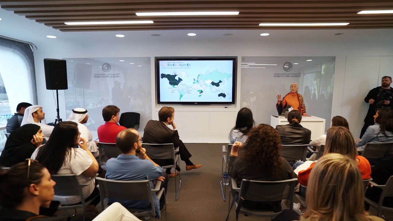 Reasons for Hope | Jane Goodall - Dubai Future Academy’s Pioneer Series 2019