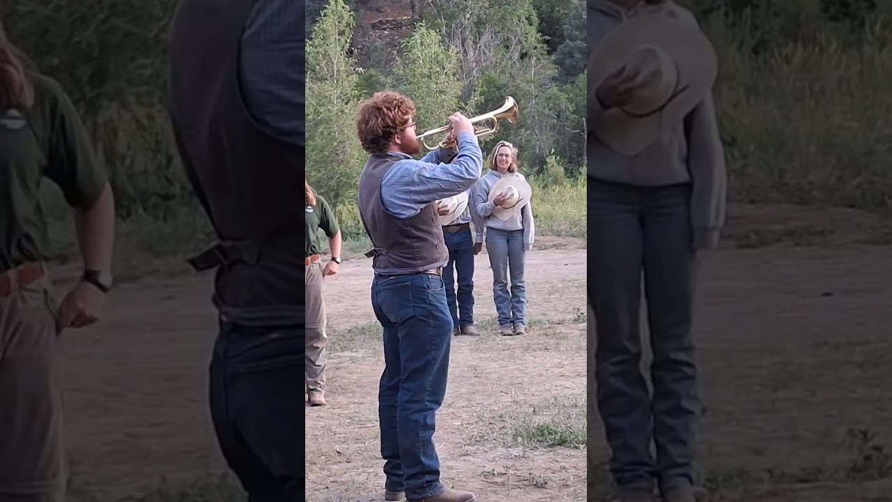 Taps at Ponil Campfire. Philmont Scout RanchJune 2024