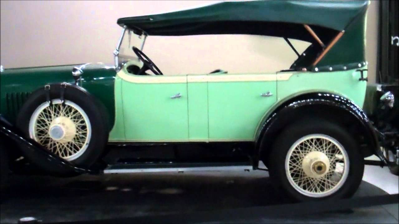 Expert tour guide at Classic Car Collection