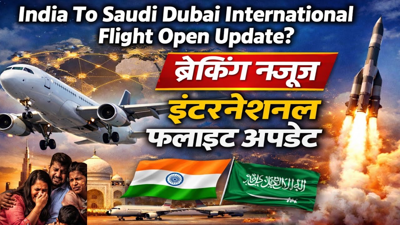 All International Flight Open? सतर्क रहें भारतीय सऊदी में |Latest News Saudi|Jawaid Vlog|