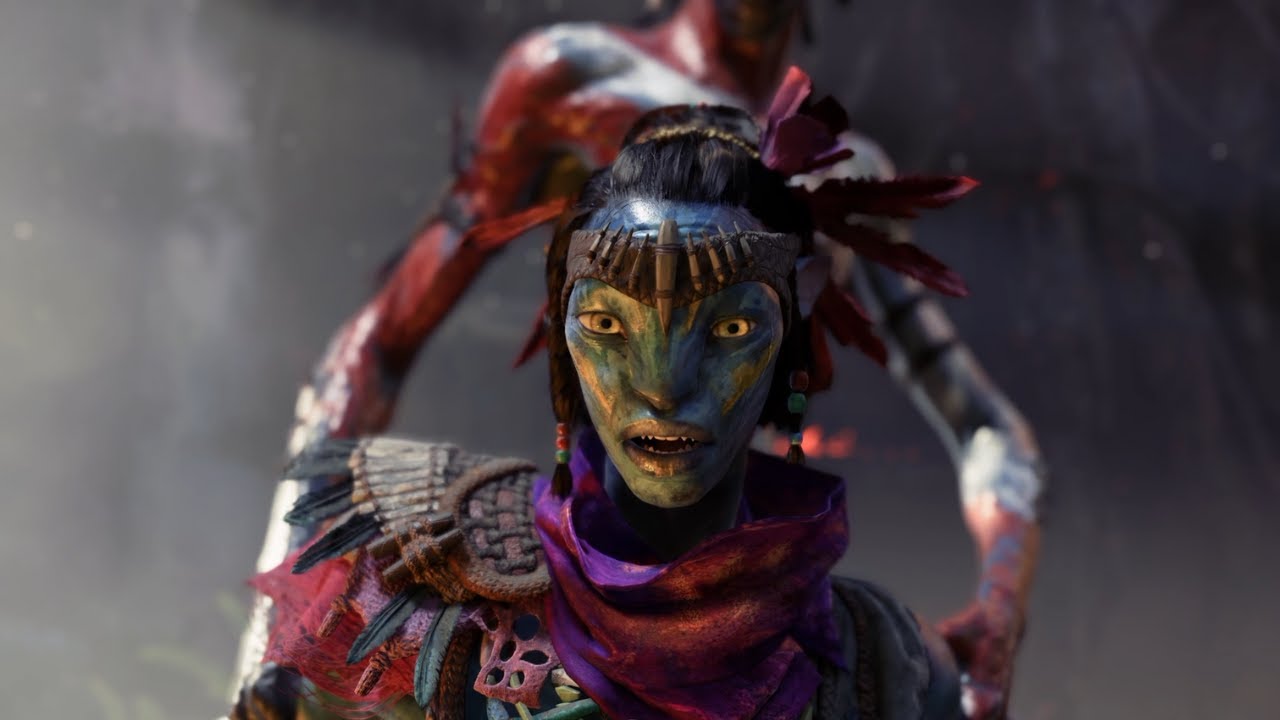 So'lek saves Etuwa from Rakx- Avatar: Frontiers of Pandora - From the Ashes DLC