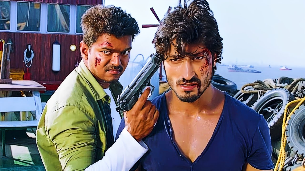 Vijay का धमाकेदार ऑपरेशन - स्लीपर सेल के लीडर का किया खात्मा | Thuppakki | Action Scene | Vidyut
