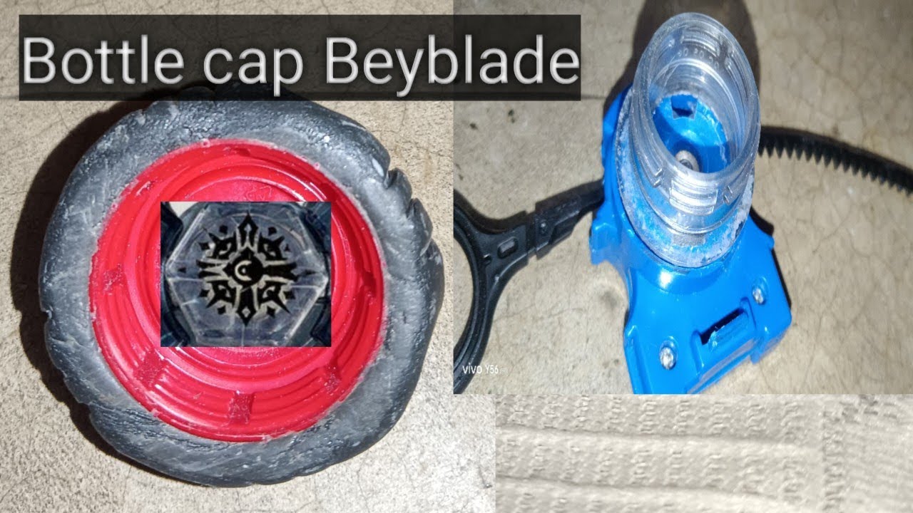 I Make a Bottle Cap Beyblade