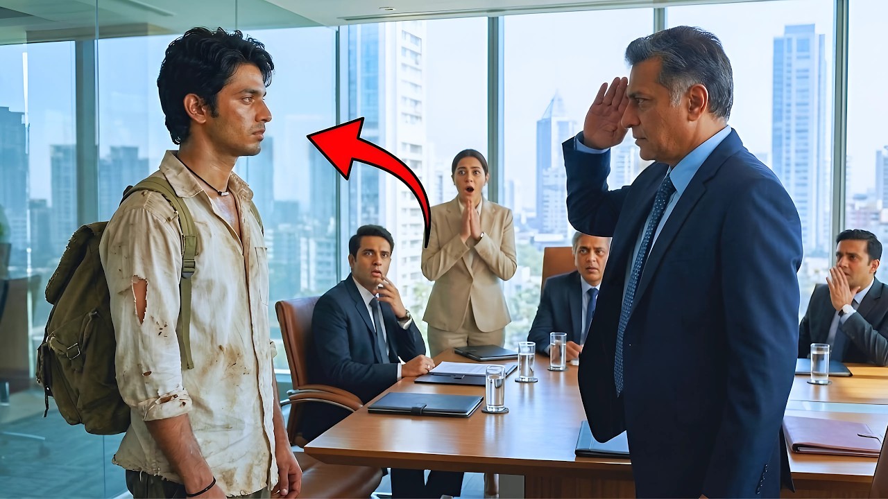 फटे कपड़ों में इंटरव्यू देने आया मजदूर का बेटा… उसे देख चेयरमैन खड़े हो गए! 😱