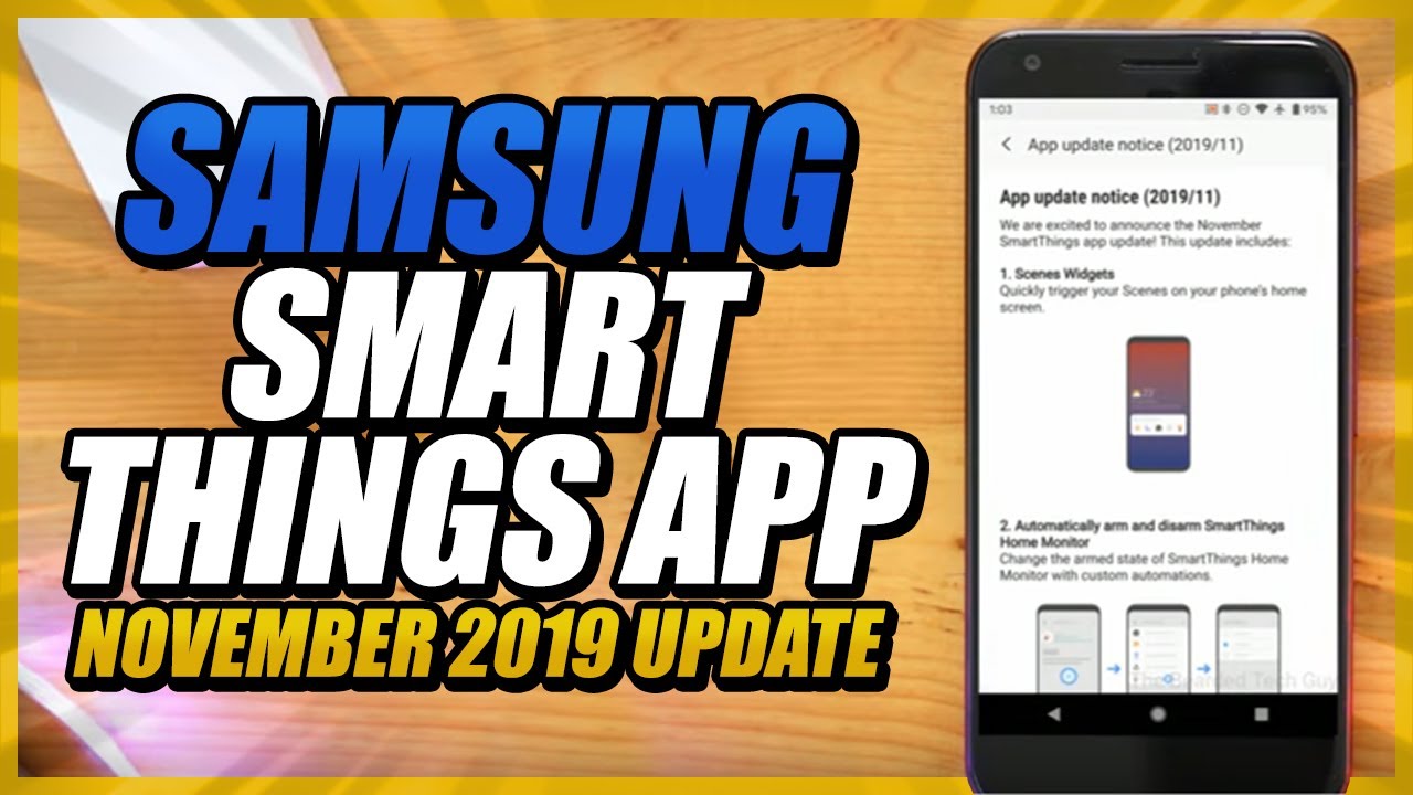 Samsung SmartThings App - November Update