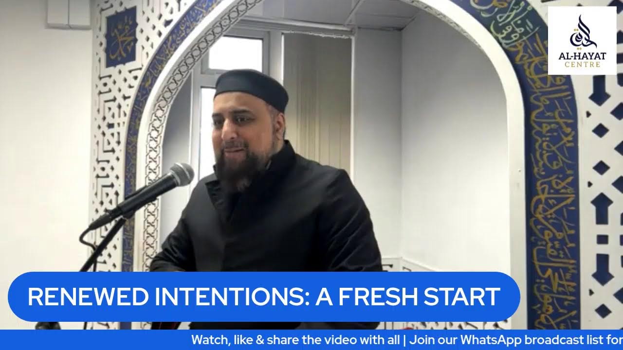 RENEWED INTENTIONS: A FRESH START