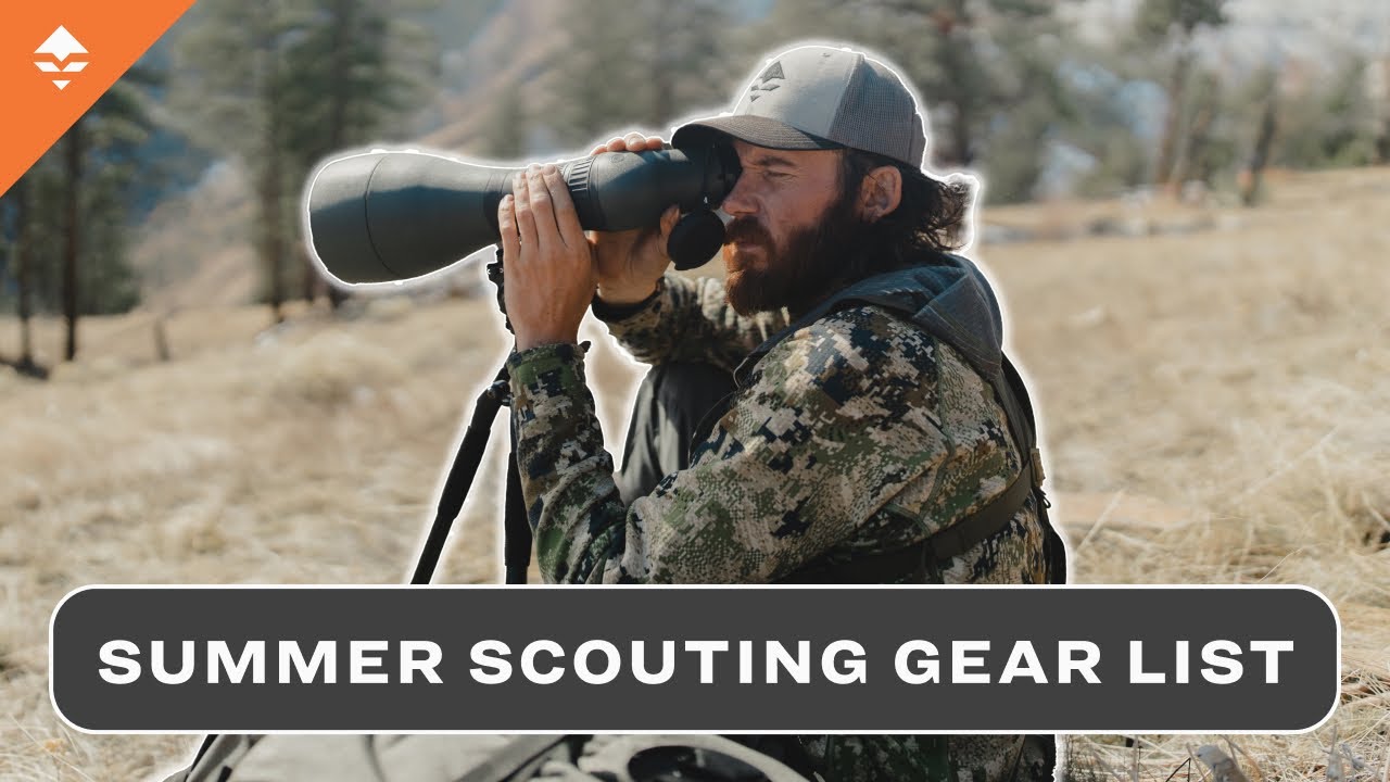 Brady Miller's 2023 Light & Fast Scouting Gear List