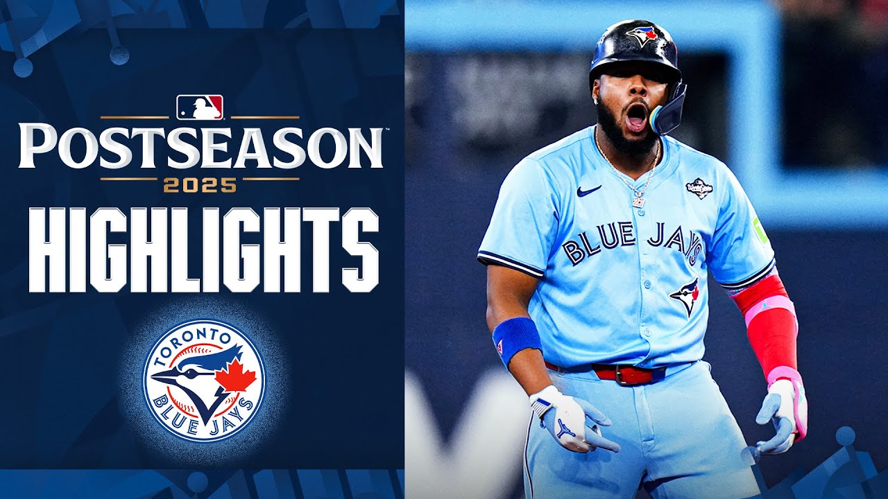Najlepszy występ Vladimira Guerrero Jr. w fazie posezonowej dla Blue Jays!🔥 (1,289 OPS, 8 HR, 15 ...