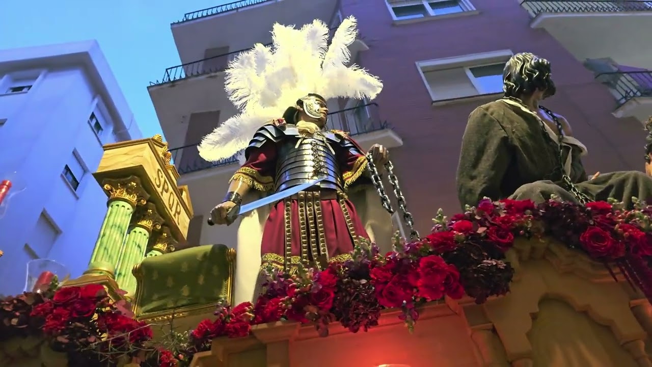 Ecce Homo Algeciras 2025, en Calle Alfonso XI.