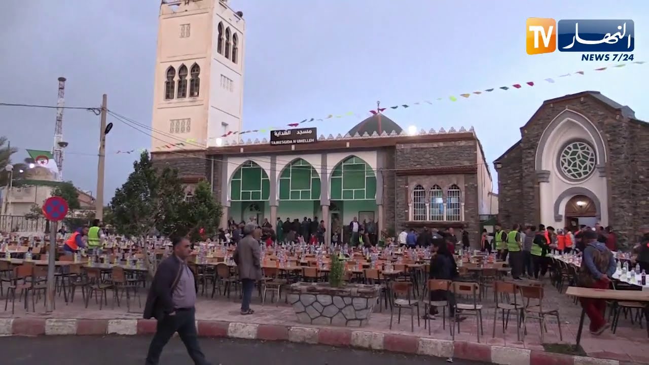 البويرة: تنظيم أكبر إفطار جماعي بساحة الشهداء بعرش أمشدالة