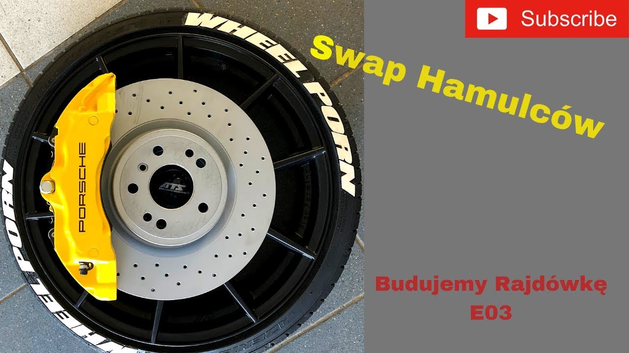 Swap Hamulców z Porsche do Golfa  Gti  ( Budujemy Rajdówke E03 )