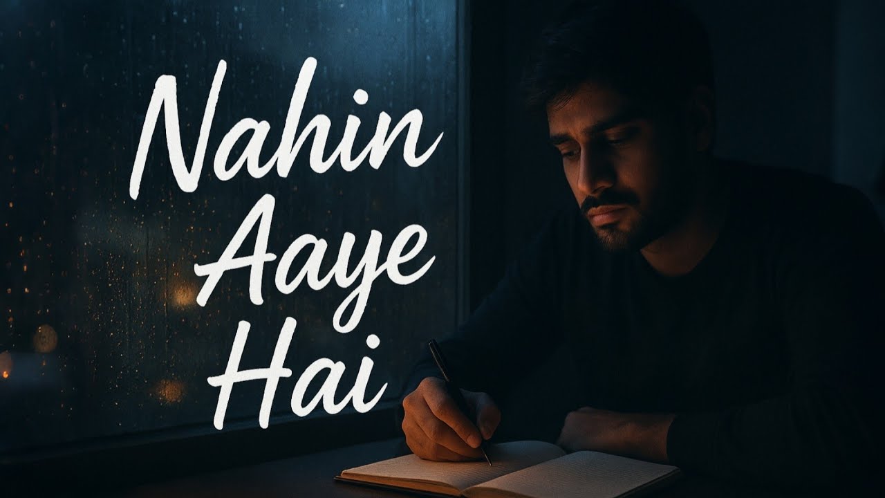 Nahin Aaye Hai | Dard Bhara Hip Hop | Sad Lofi Rap | Mohd Naved | Emotional Rap Song 2025